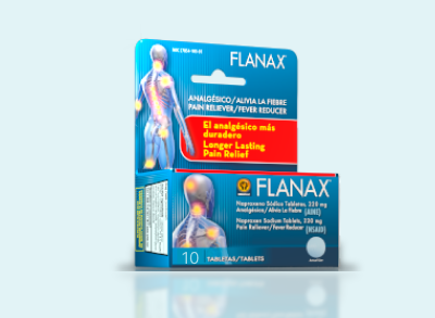 Tabletas Analgésicas Flanax
